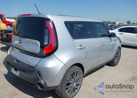 2014 Kia Soul + from USA, damaged, VIN KNDJP3A52E7729143